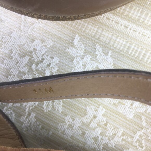 Vaneli Sport brown embossed velcro sandals Size 11 M - Picture 6 of 8